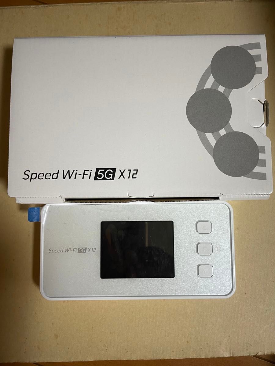 Speed Wi-Fi 5G X12 [アイスホワイト] NEC モバイルルーター