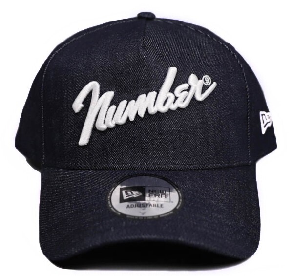 NUMBER (N)INE ナンバーナイン 野球帽子 NEWERA ニューエラ キャップ　デニムG3186_画像1