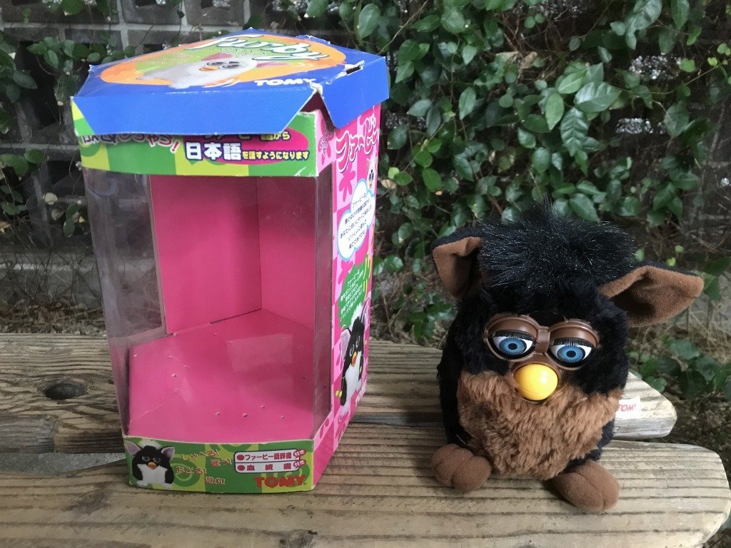 ★ 【動作不明 ジャンク品】 ファービー furby 電子玩具 バーチャルペット おもちゃ ぬいぐるみ レトロ ビンテージの画像2