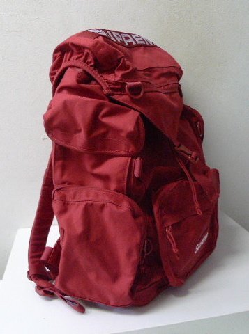 ◆supreme シュプリーム 美品 23ss Field Backpack　フィールド　バックパック　リュック サック 赤_画像2
