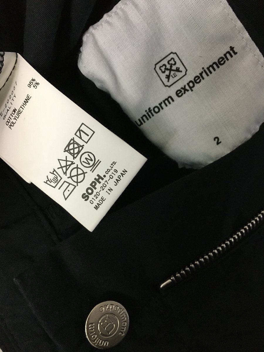 ◆uniform experiment fragment 20aw 新品 ウォレットチェーン付 リペア パンツ 2 REPAIR TAPERED CHINO PANTS 定価31900円 UE-202037_画像9