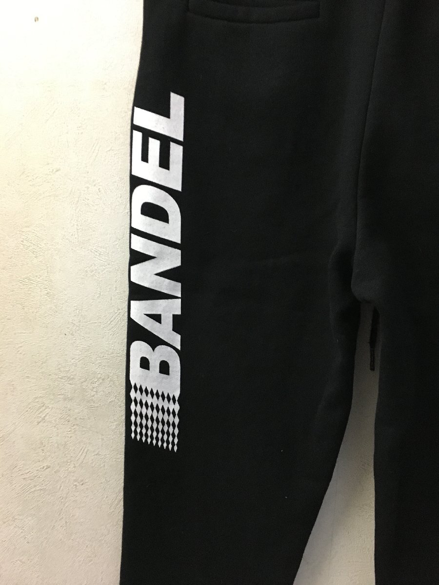 ◆BANDEL バンデル ロゴ入り スウェット パンツ サイズS 黒 美品 希少の画像4
