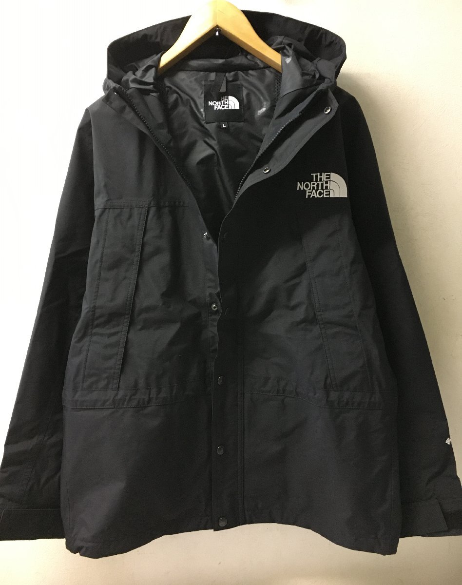 ◆国内正規 ノースフェイス size L 2023購入 美品 Mountain Light Jacket マウンテンライト ジャケット 黒 NP62236の画像2