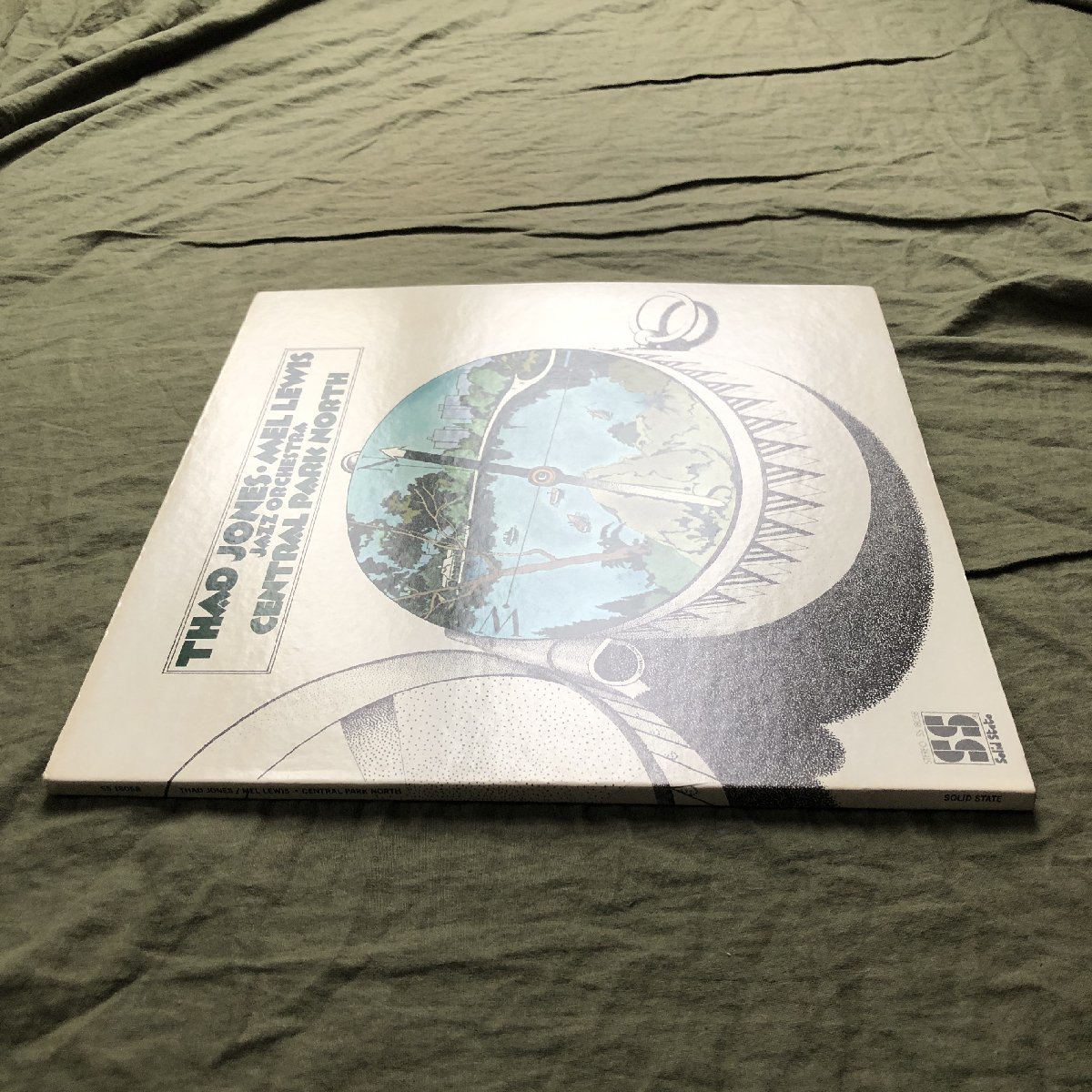 原信夫Collection 傷なし美盤 良ジャケ 1969年 米国 本国オリジナルリリース盤 Thad Jones / Mel Lewis LPレコード Central Park North_画像3