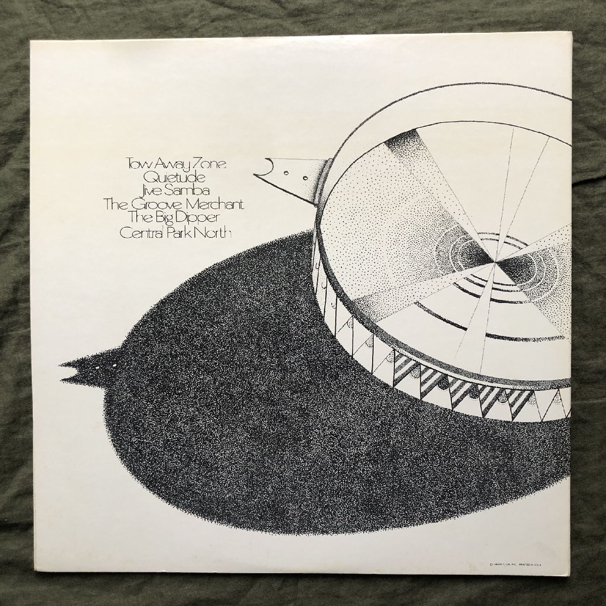 原信夫Collection 傷なし美盤 良ジャケ 1969年 米国 本国オリジナルリリース盤 Thad Jones / Mel Lewis LPレコード Central Park North_画像2