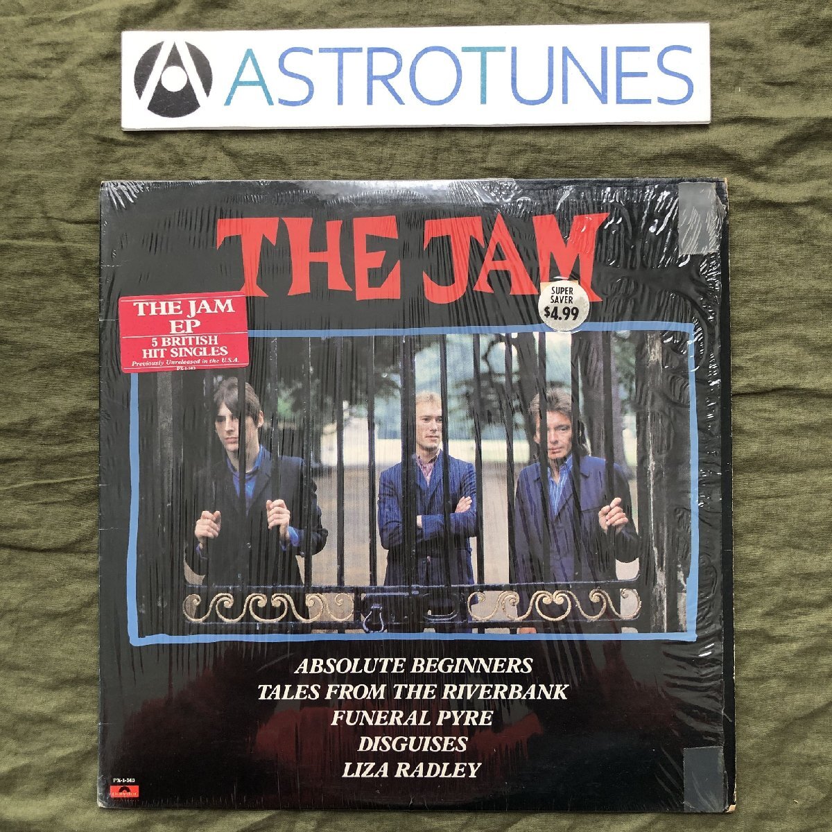 良盤 激レア 1981年 米国盤 オリジナルリリース盤 ザ・ジャム The Jam LPレコード S/T パンク ニューウェーブ Paul Weller: Funeral Pyre_画像1