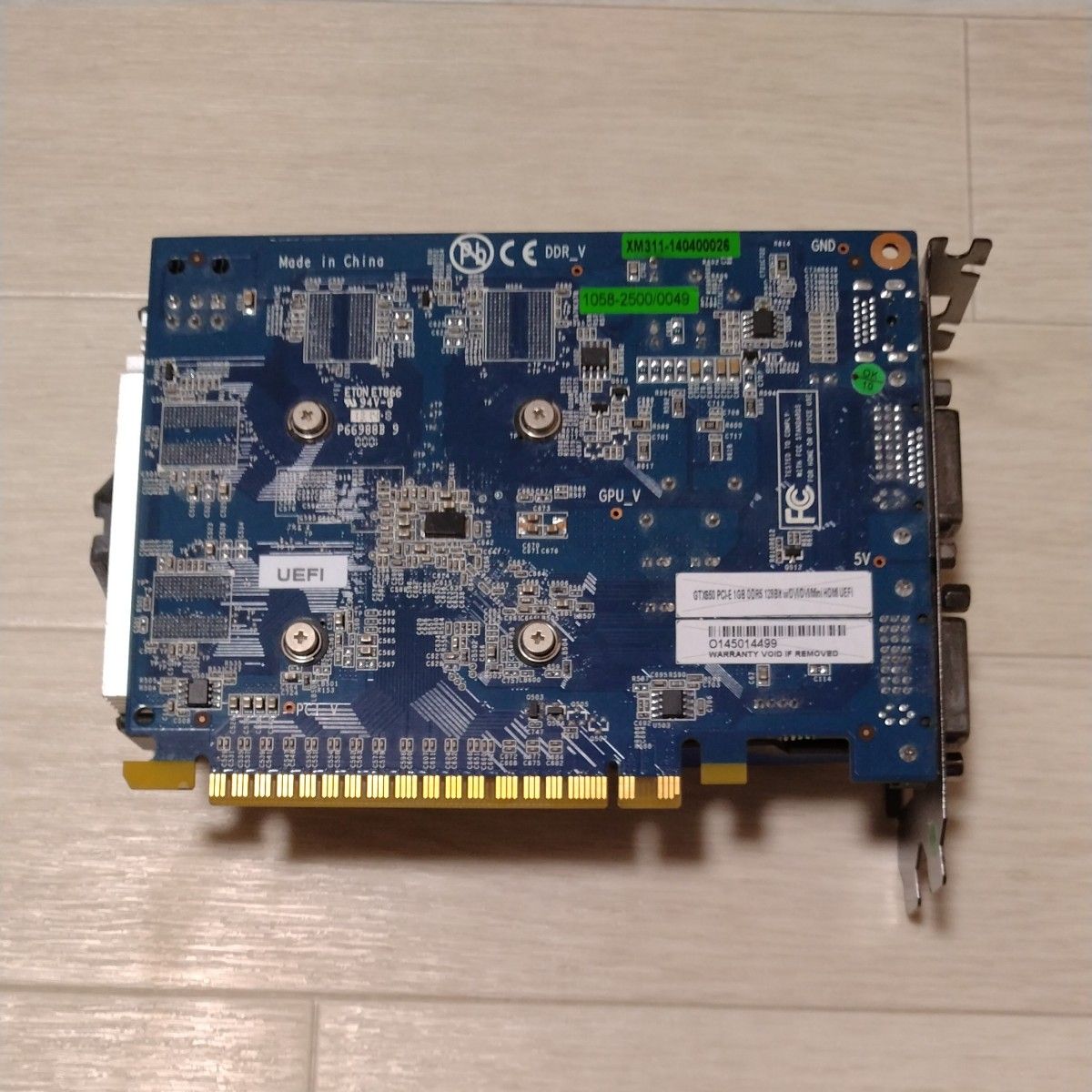 グラフィックボード GTX650