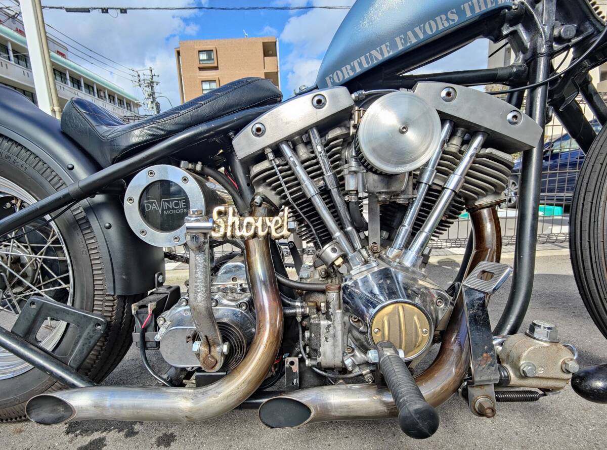 沖縄除き送料込 ショベルヘッド 1200cc 車体 shovel head ハーレーダビッドソン ナックルヘッド パンヘッド ソフテイル スポーツスター_ワンオフパーツやワナビーチョッパーズ使用