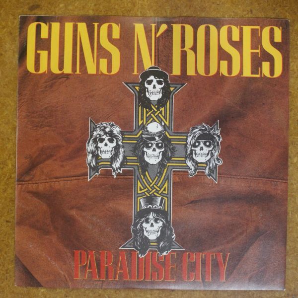 f08/EP/Guns N' Roses - Paradise City　/UK　GEF50_画像1