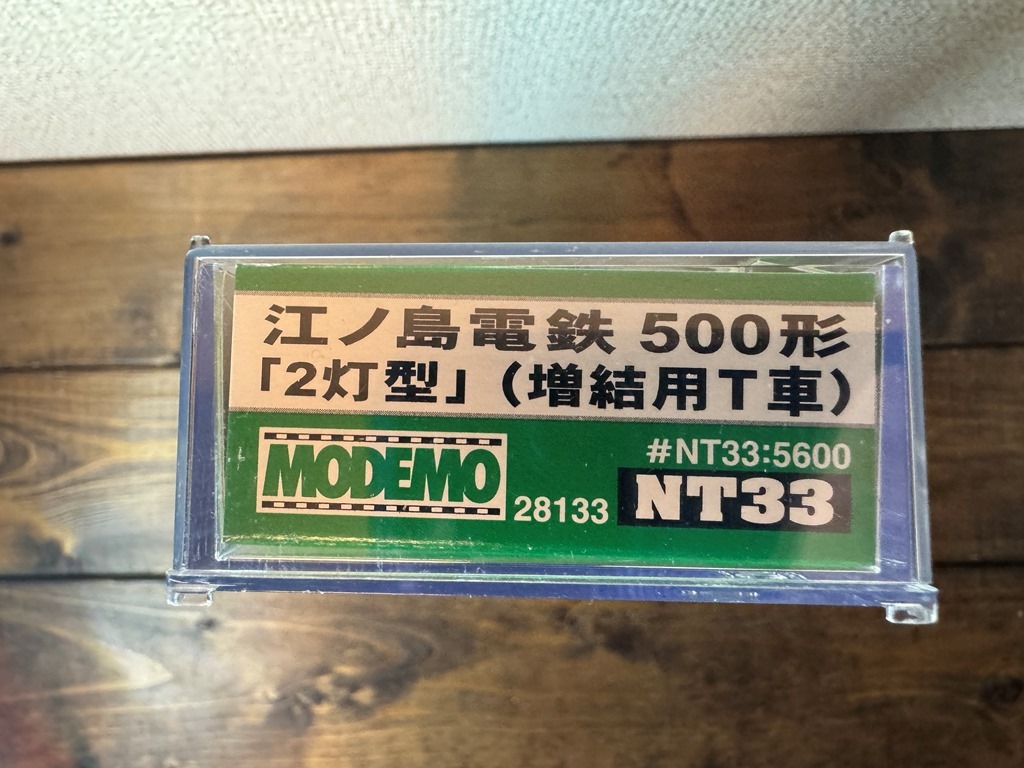 MODEMO モデモ NT33 江ノ島電鉄 500形 2灯型 増結用T車_画像1