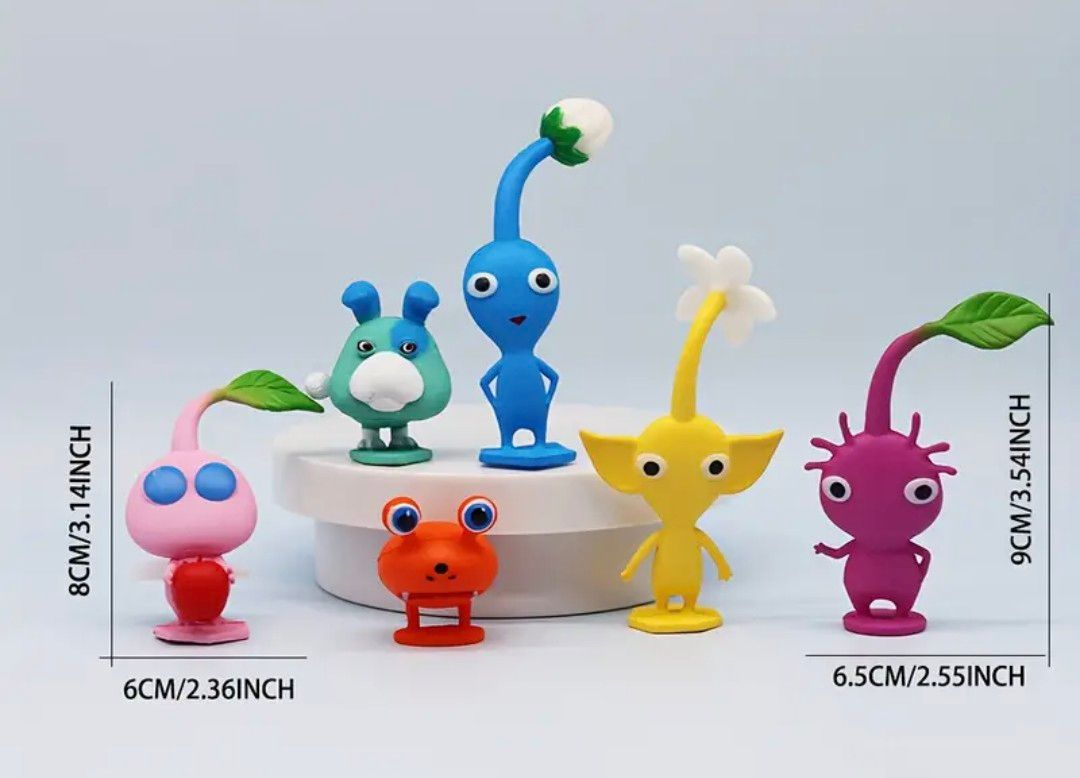 新品未使用 ピクミン フィギュア 12体セット ソフビ マスコット 新品未使用 ピクミン フィギュア 12体セット ソフビ マスコット