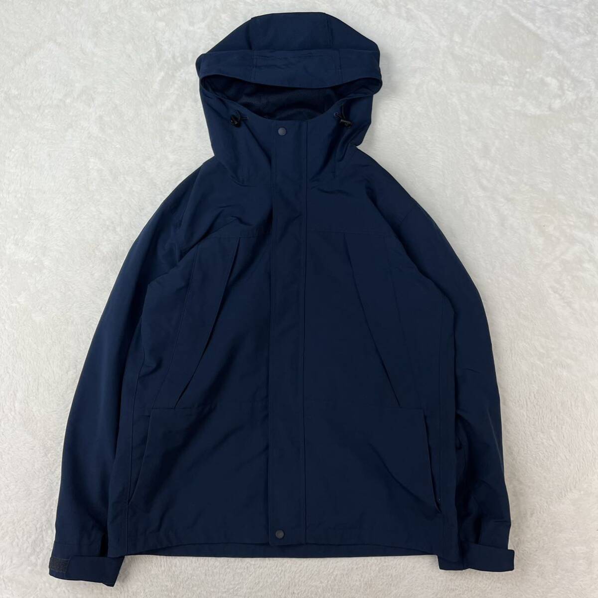 UNIQLO ユニクロ マウンテンパーカー 311-425033 ナイロンジャケット ジップブルゾン アウトドア 登山 裏メッシュ メンズ Lサイズ_画像1