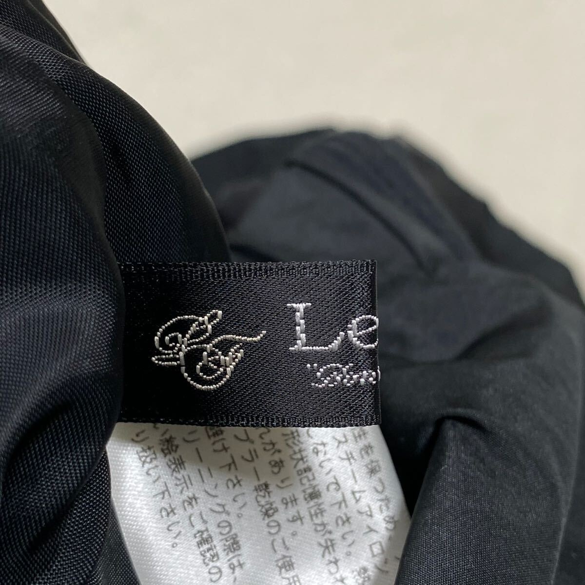 Le-Fluy レフルイ ロングスカート フレアスカート デザイン 刺繍 ドット柄 日本製 ミセス マダム 婦人 Mサイズ_画像5