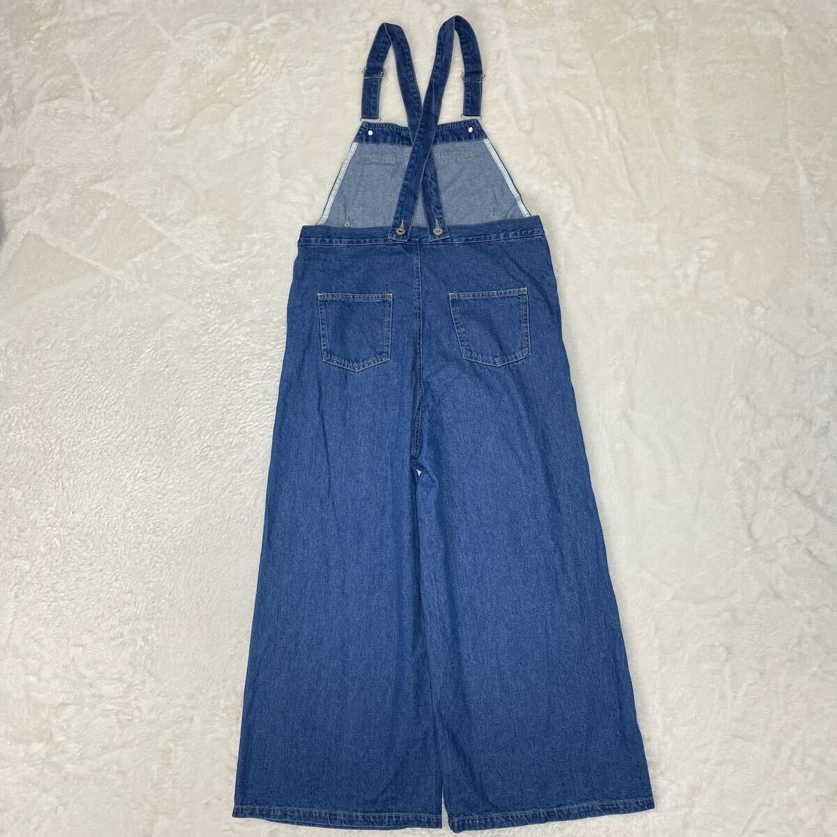 Riche glamourlisheg llama - Denim overall overall jeans old clothes all-in-one cotton 100% lady's M 29129A134