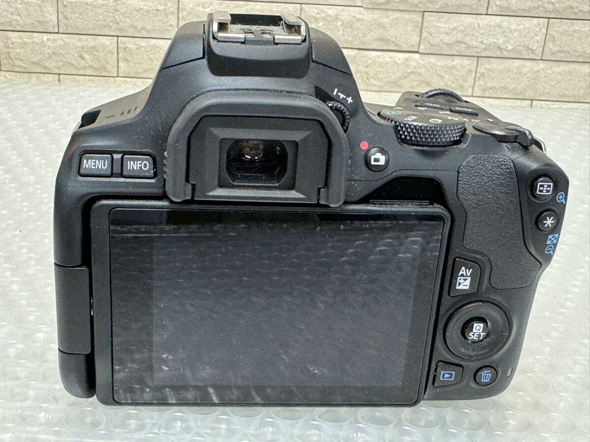 三259☆【現状品】Canon EOS Kiss X10 EF-S 18-55mm レンズキット デジタル一眼レフカメラ キャノン☆_画像4