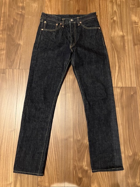 SUGAR CANE シュガーケーン ジーンズ SC42021 スリムテーパード 14.25oz ワンウォッシュ W30 試着のみ_画像1