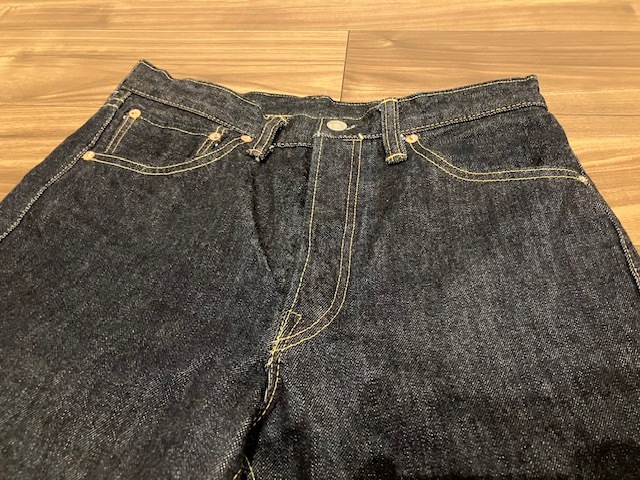 SUGAR CANE シュガーケーン ジーンズ SC42021 スリムテーパード 14.25oz ワンウォッシュ W30 試着のみ_画像4