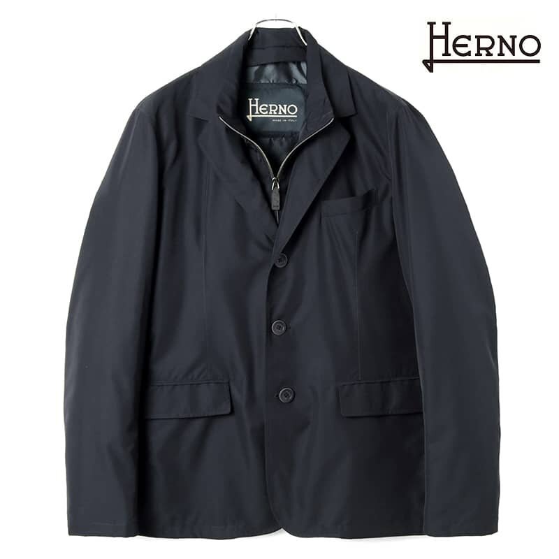 ◆【HERNO(ヘルノ)/春夏/撥水ナイロン3Bレイヤードジャケット(GA000143U)】[hrn2450031-52]