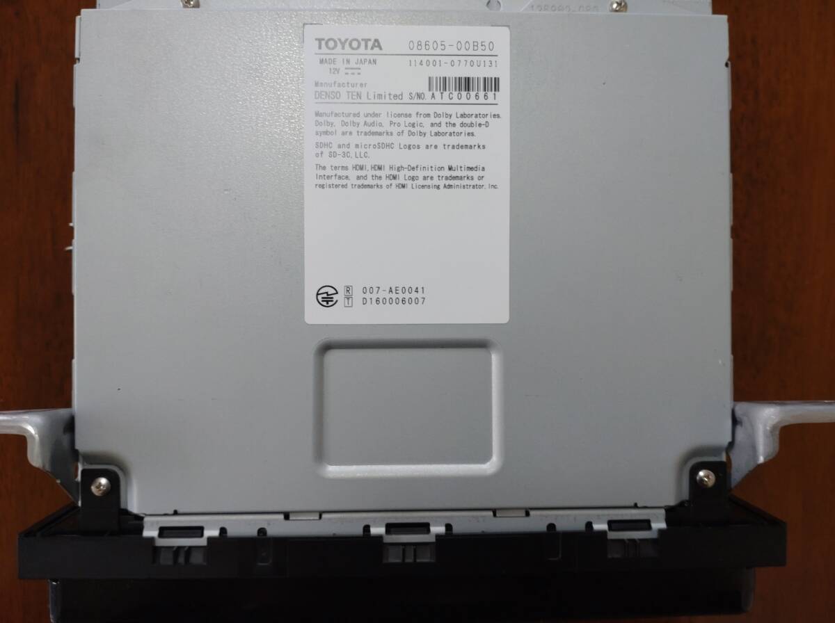 トヨタ純正T-Connectナビ NSZT-W68T メモリーナビ 地デジ トヨタ純正T-Connectナビ NSZT-W68T メモリーナビ 地デジ