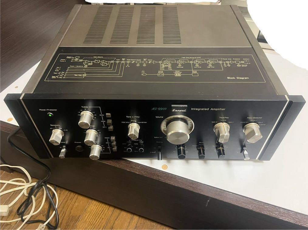 AU-9900 サンスイ SANSUI プリメインアンプ 中古品　山水電気_画像1