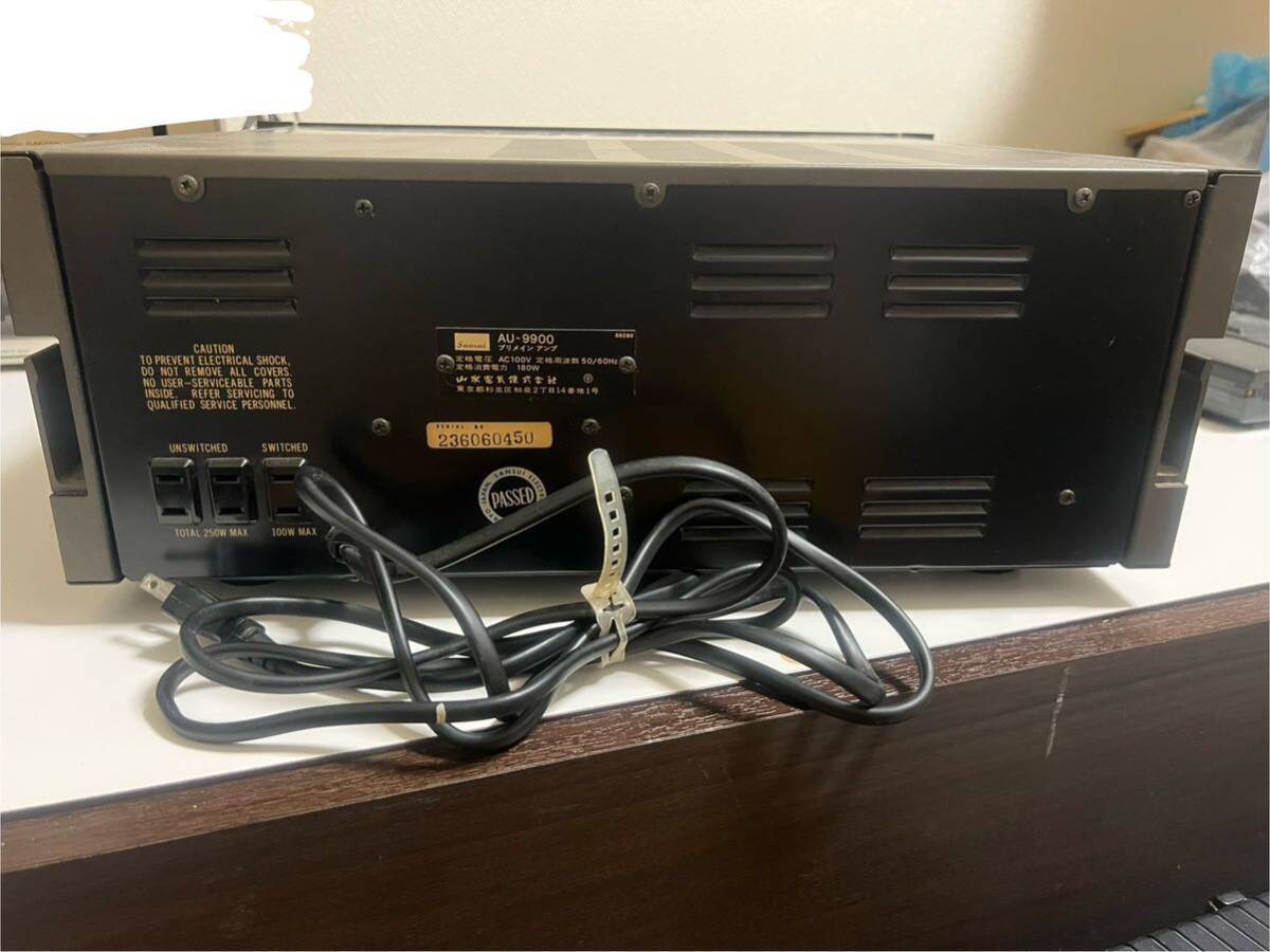 AU-9900 サンスイ SANSUI プリメインアンプ 中古品　山水電気_画像7