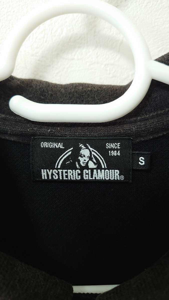ヒステリックグラマー　HYSTERIC GLAMOUR　ポロシャツ 黒　送料無料_画像6