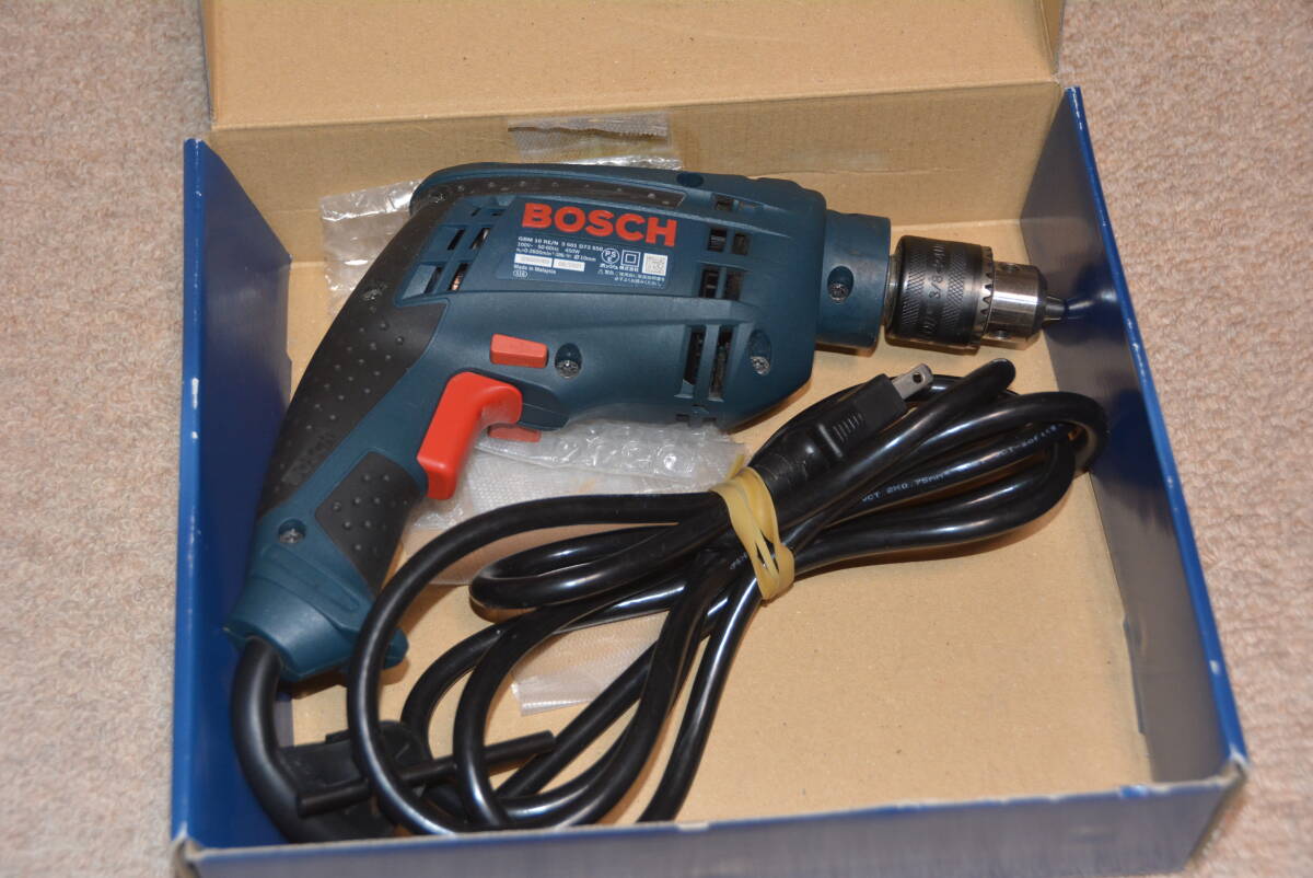 BOSCH ボッシュ 電気ドリル GBM10RE/N　中古品　動作品♪　_画像3