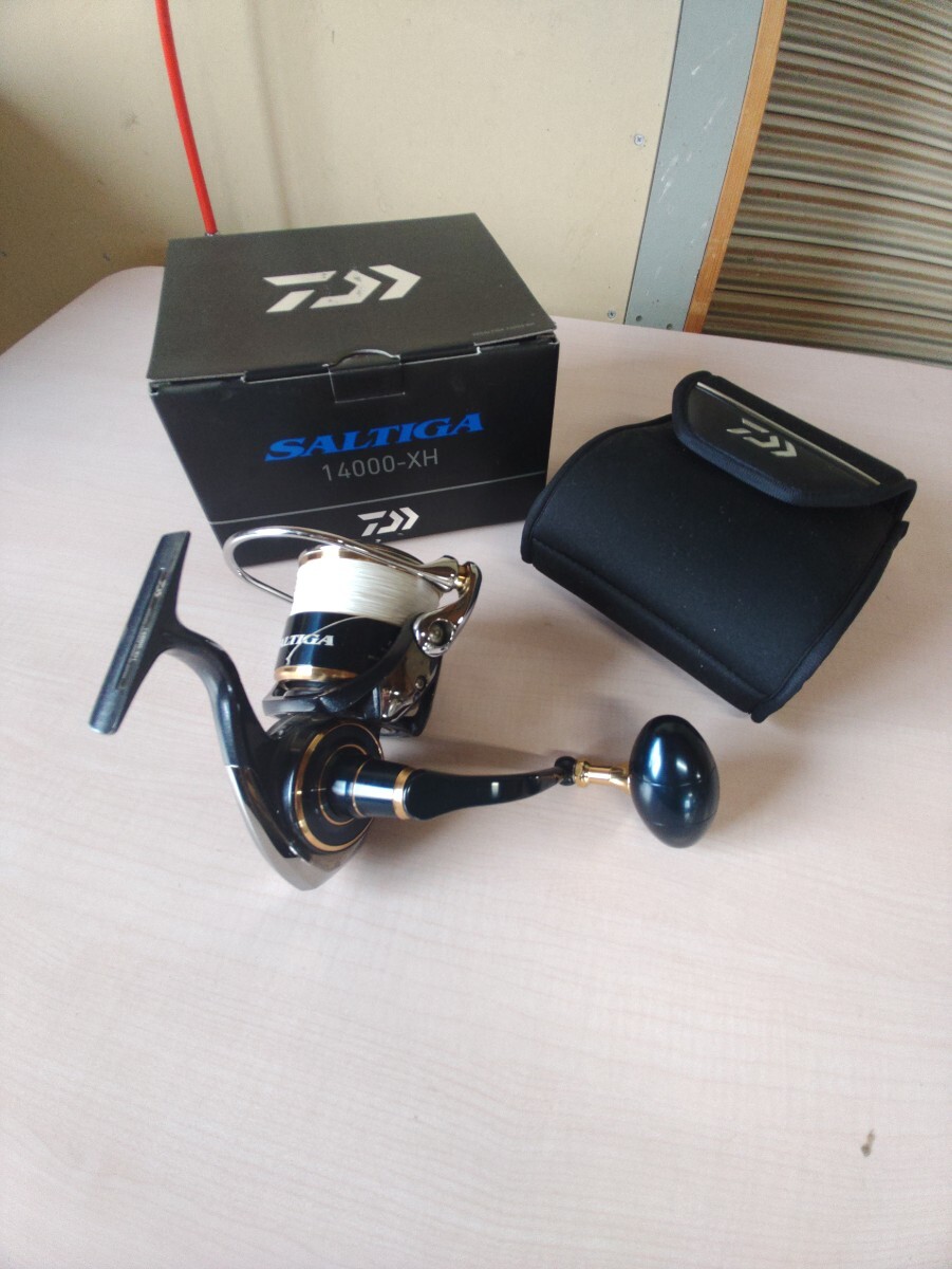 DAIWA 20 ソルティガ 14000XH バリバスPE6号付　マグロ ヒラマサ キャスティング ジギング_画像1