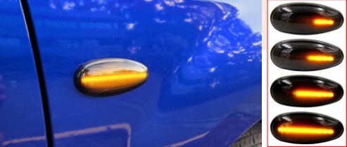 流星ウインカー♪ シーケンシャルウインカー♪ LED サイドマーカー 三菱 GTO Z16A SR ツインターボ ツインターボMR スペシャルバージョン_画像1