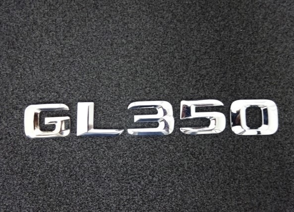 メルセデス ベンツ GL350 トランク エンブレム リアゲートエンブレム X166 GLクラス SUV 高年式形状の画像1