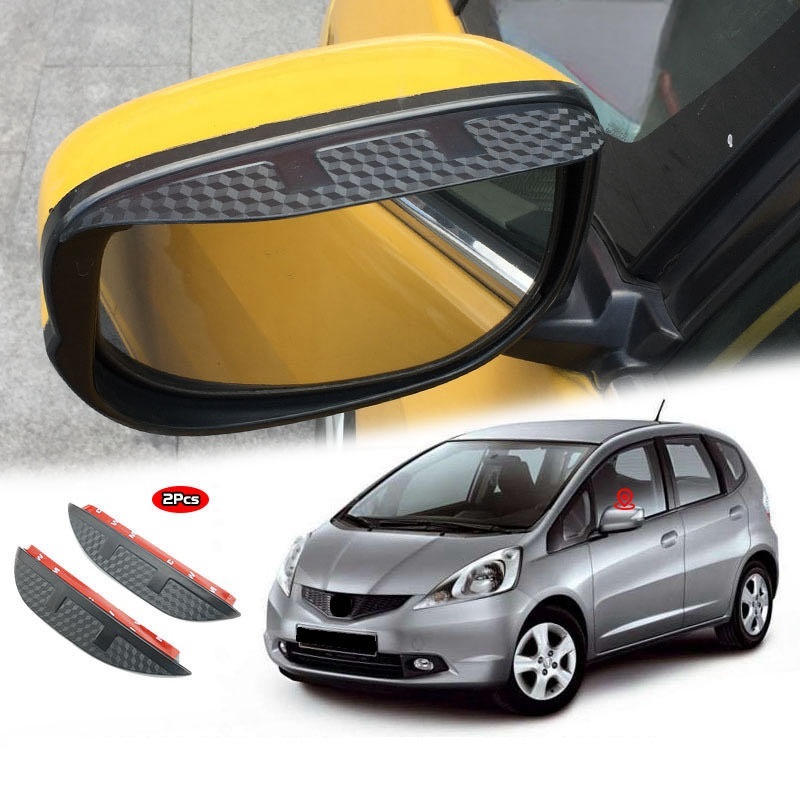  sport opening fully! carbon look door mirror visor Fit GE6 GE7 GE8 GE9 G L X RS 13G She's 15XH Smart selection 