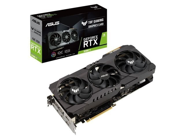 【中古品】ASUS NVIDIA PCI-Express TUF-RTX3080TI-O12G-GAMING TUF 3080TI 12GB_画像2