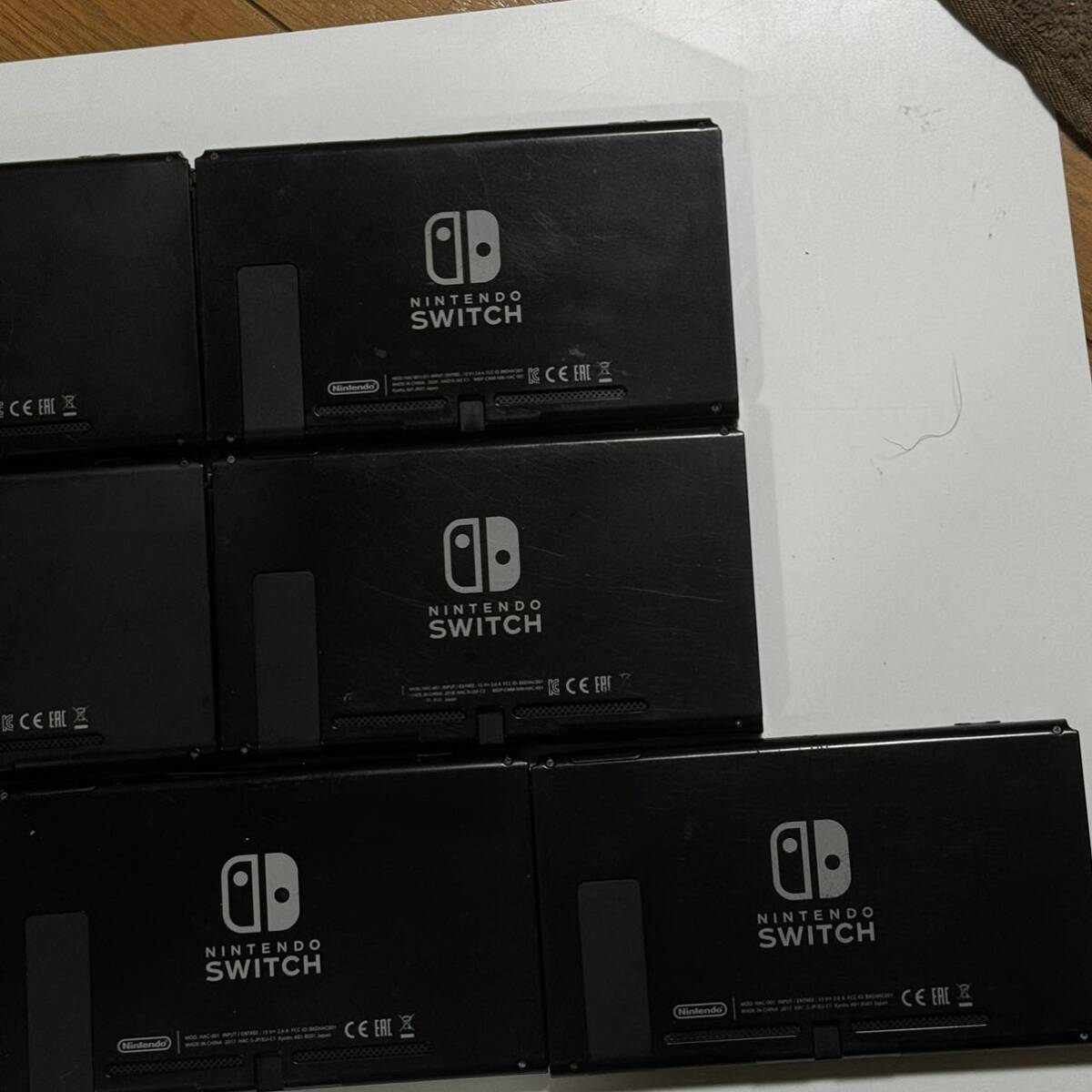 【ジャンク品】　Nintendo Switch 任天堂スイッチ　ニンテンドー　本体のみ　7台まとめ売り　在庫処分 ZA51_画像5