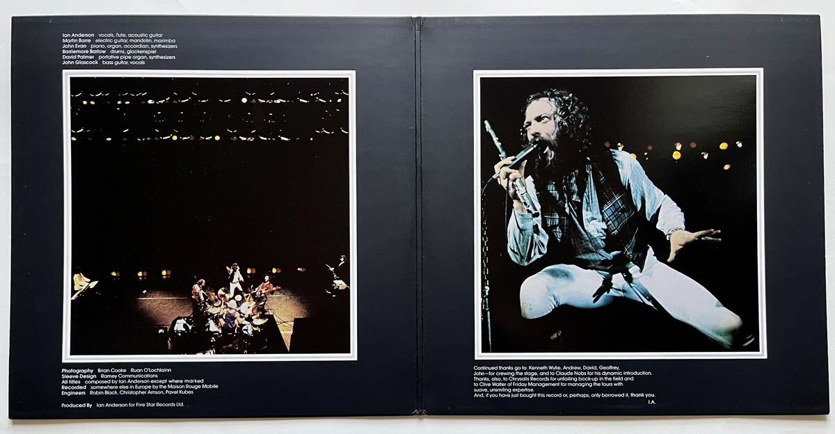 【美品】Jethro Tull / Live - Bursting Out UK盤 Orig 2LP ジェスロ・タル_画像3