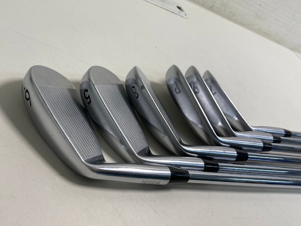 【★32-5668】■中古■YAMAHA inpresX V FORGED アイアンセット(6本セット） シャフト NSPRO MODUS3 TOUR120 FLEX S（3650）_画像7