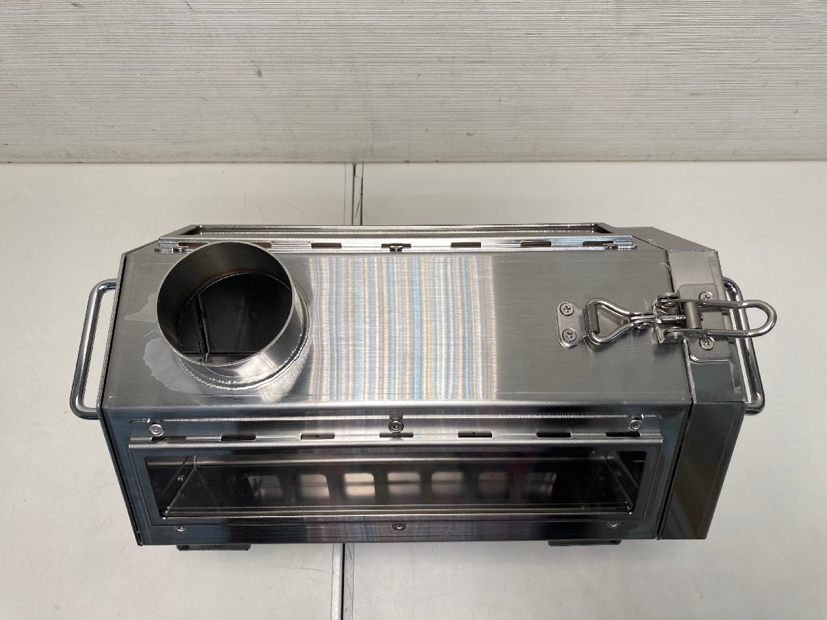 【★32-5760】■中古■LOGOS HEXAGON WOODSTOVE 81064080 六角薪だんろストーブ ロゴス（8501）の画像4