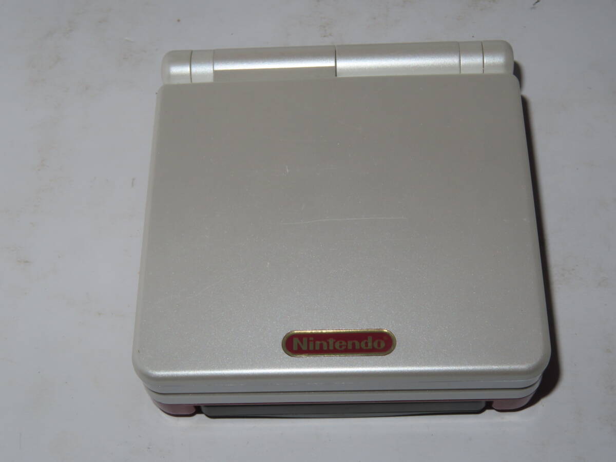 レターパック可 美品　ゲームボーイアドバンスSP ・ファミコンカラー Nintendo ・任天堂 GBA SP ・動作OK・本体のみ