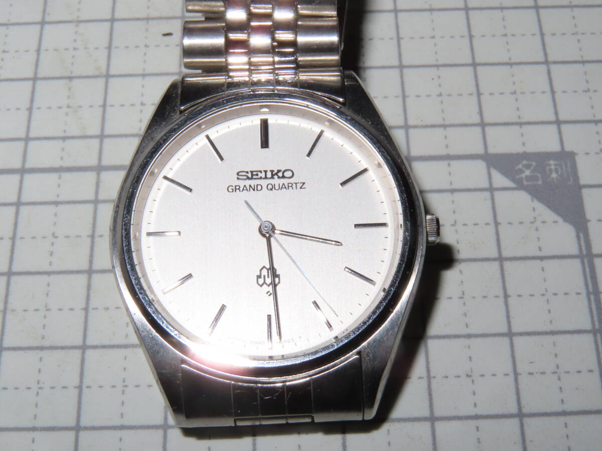 ネコポス可　SEIKO　GRAND QUARTZ　9940-8000　腕時計　セイコー　グランドクォーツ　メンズ腕時計　男性向け