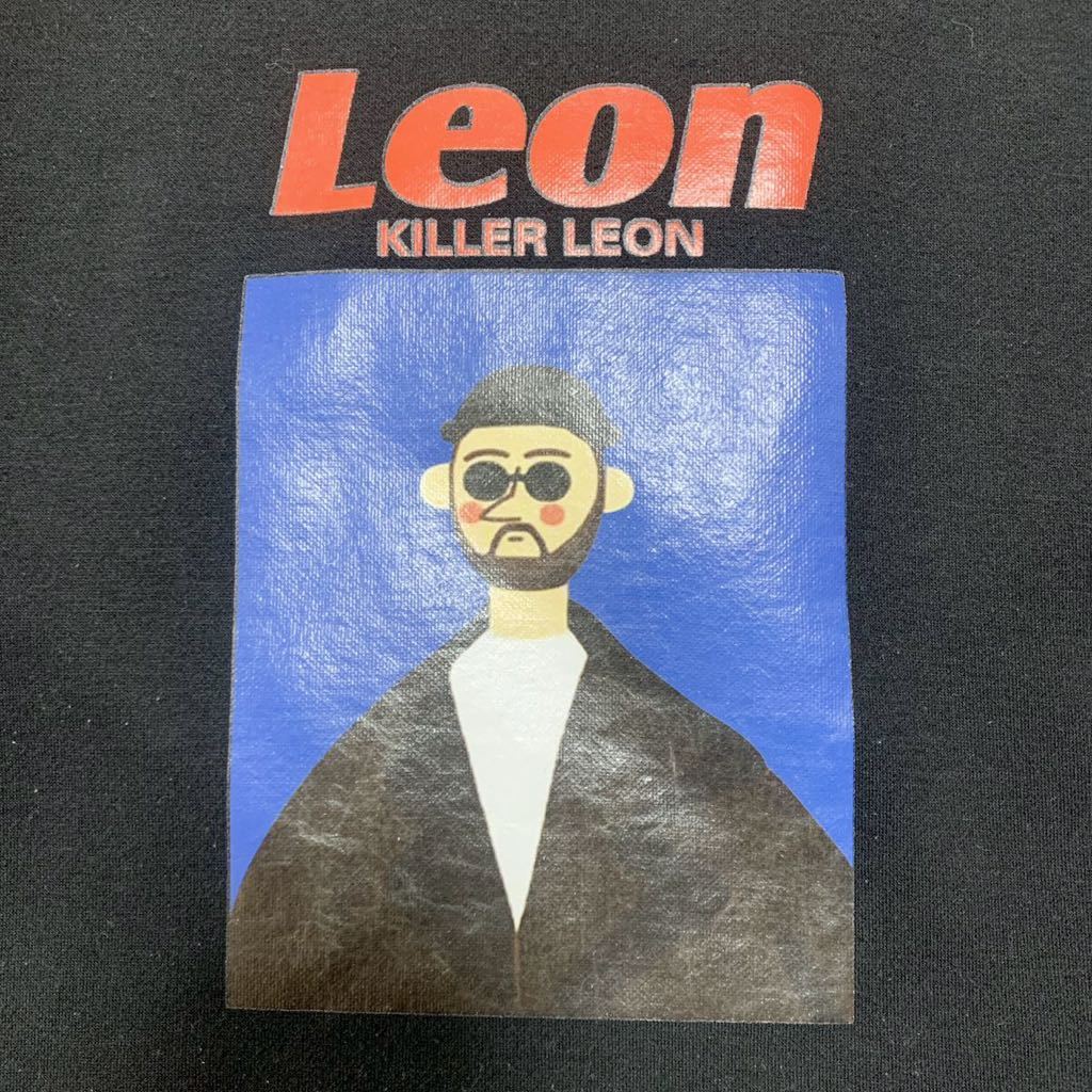 【希少】LEON★レオン☆映画★movie★シンプルプリント☆スウェット★トレーナー☆ムービー★バンド☆ラップ★キャラクター★アニメ☆古着_画像6