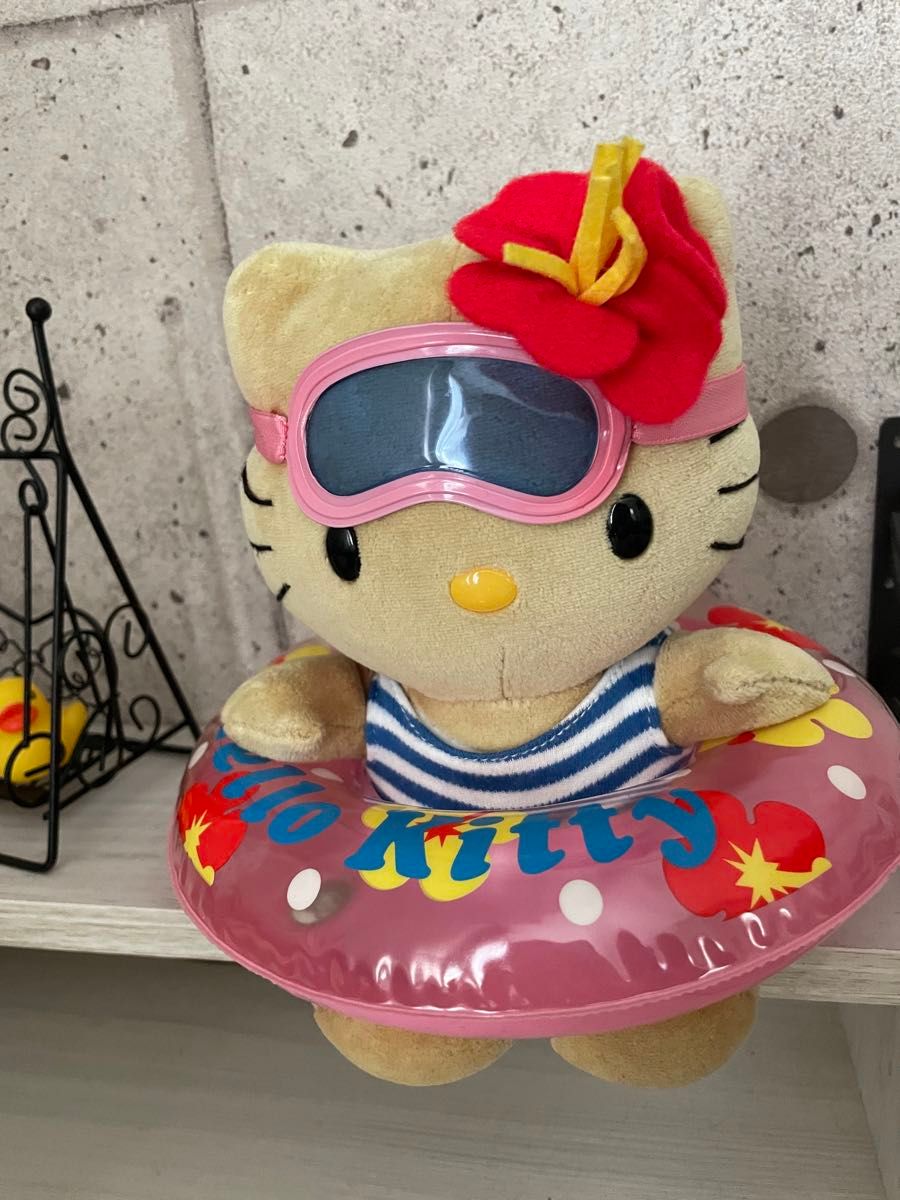 昭和レトロ 希少 日焼け水着キティちゃん 日本製 ぬいぐるみ 昭和レトロ 希少 日焼け水着キティちゃん 日本製 ぬいぐるみ
