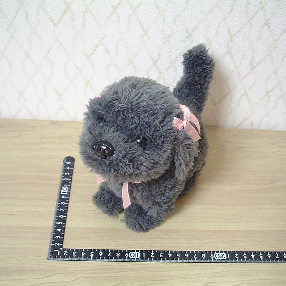 [ present condition goods * used ] battery . move pretty one Chan * toy poodle?* gray color * operation verification settled single 3 battery 3ps.@ use *..... dog * dog *..* electric toy 