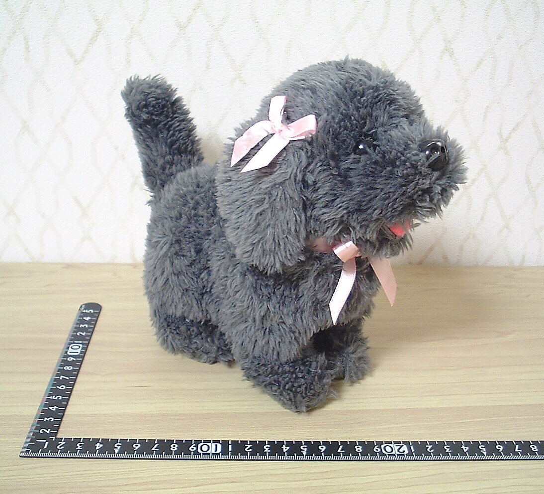 [ present condition goods * used ] battery . move pretty one Chan * toy poodle?* gray color * operation verification settled single 3 battery 3ps.@ use *..... dog * dog *..* electric toy 