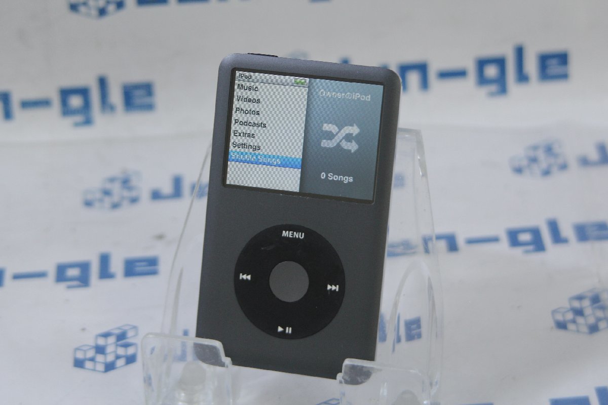 関西発送 Apple iPod classic 160GB MC297J/A ポータブルプレーヤー 格安スタート！□ まだまだ大人気の音楽プレーヤー！ J486273 B_画像1