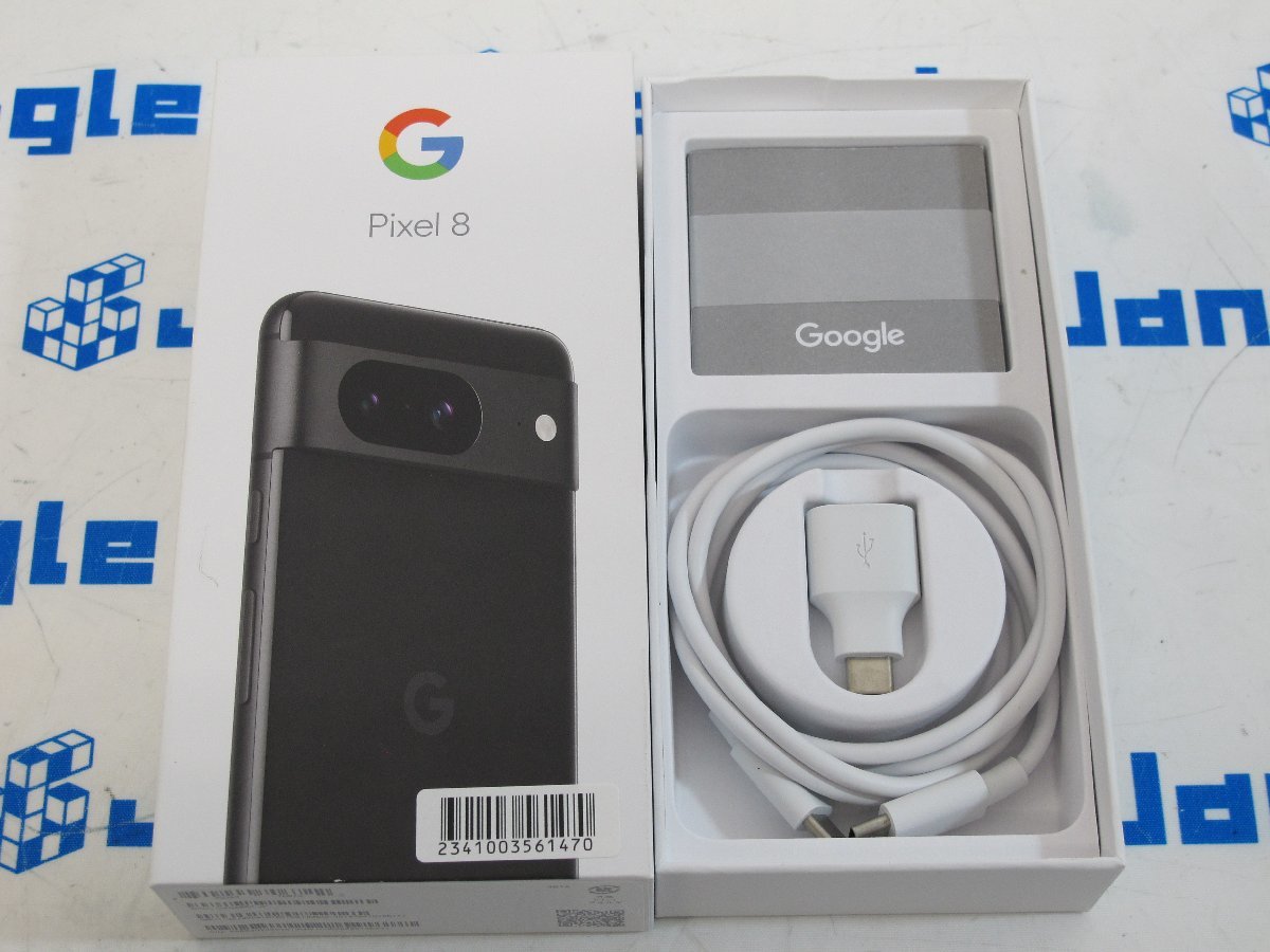 [GZPF0] [au:〇] Google Pixel8 128GB Obsidian [★美品★] J487477 P MT 関東発送_画像3