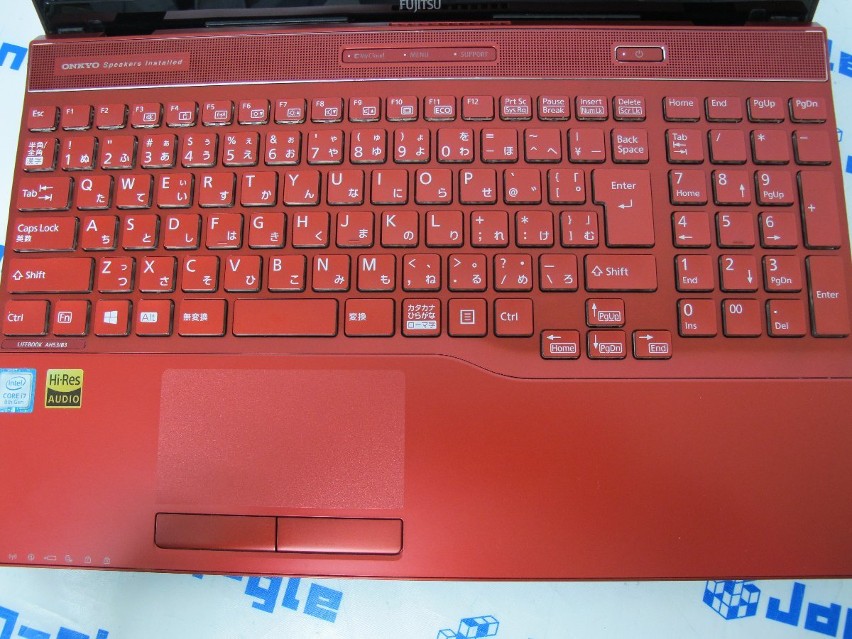 中古 1円スタート 富士通 FMV LIFEBOOK AH53/B3 FMVA53B3R 【i7-8550Q/8GB/HDD1TB】J487617 G TT【関東発送】の画像4