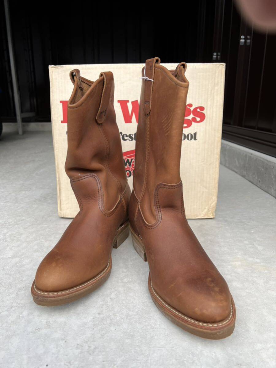 新品＜RED WING レッドウィング ペコスブーツ 1155 （旧羽根タグ 箱付）6 1/2 EE＞