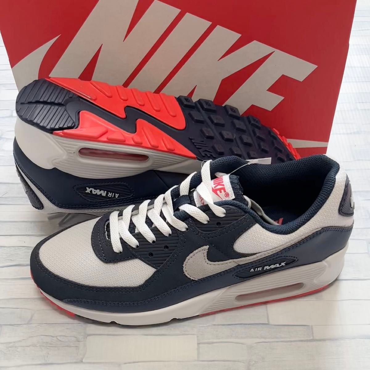 新品 NIKE AIR MAX 90 "OBSIDIAN PURE PLATINUM" ナイキ エアマックス90 オブシディアン 