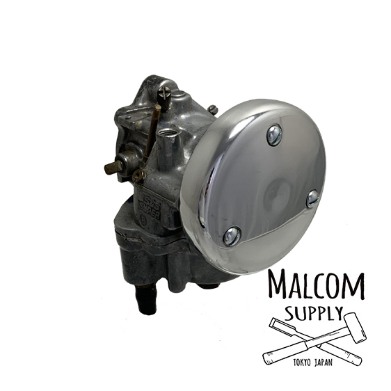 MALCOM SUPPLY製　プレーンキャブカバー　ケイヒンバタフライ用　ハーレー　エアクリーナー　ビンテージ_画像3