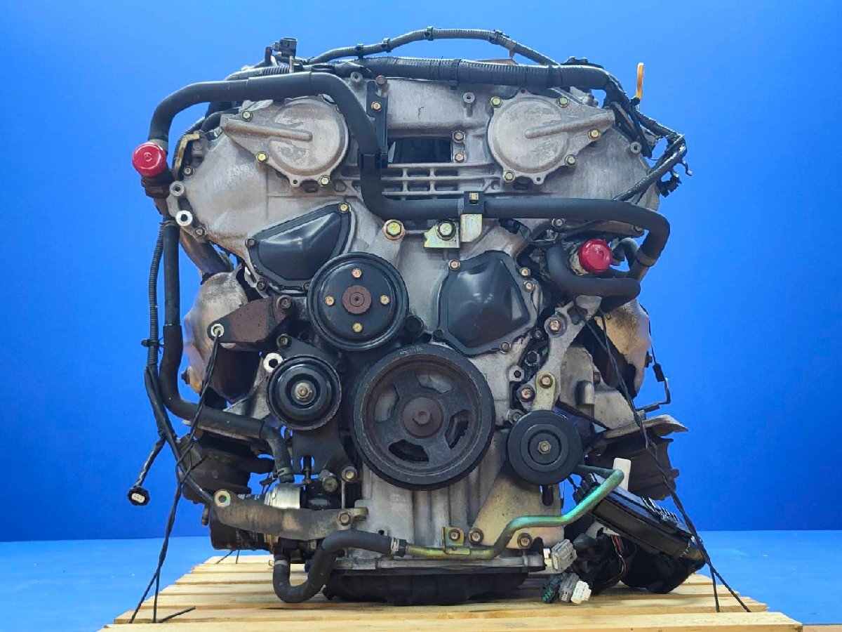 日産 Z33 フェアレディZ VQ35DE エンジン　　　　　　　　　　　　　　　　　　　　　　 2400417　2K3-3　友_始動確認済みです。