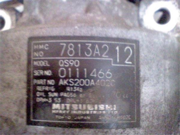  Mitsubishi CW4W Outlander оригинальный кондиционер компрессор 7813B090 P30800-22023967 P10-1